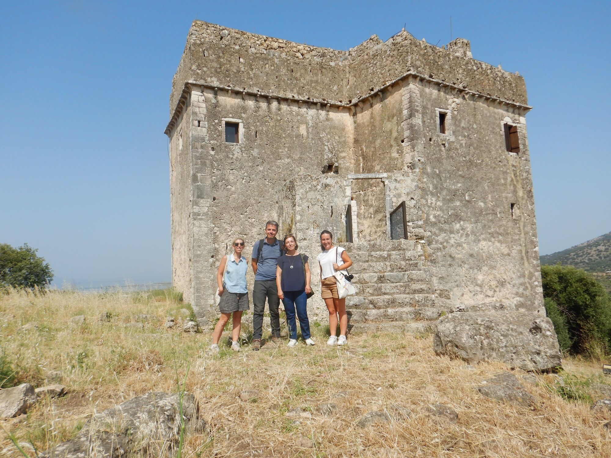 2024. Visita a Pyrgos Ragiou (Grecia) con Georgia Pliakou